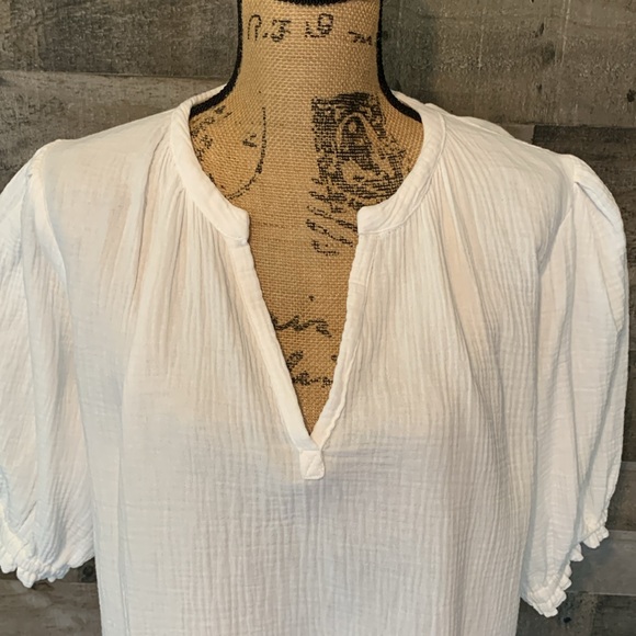 Just Living White Boho Top - Picture 5 of 15